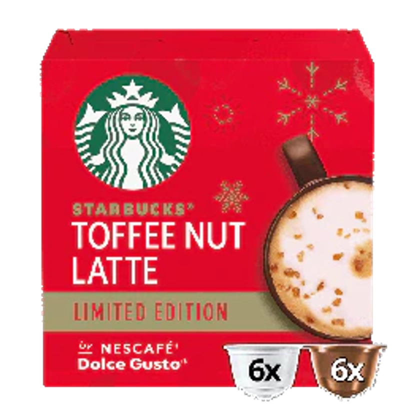 STARBUCKS® TOFFEE NUT LATTE 12 CAPSULES