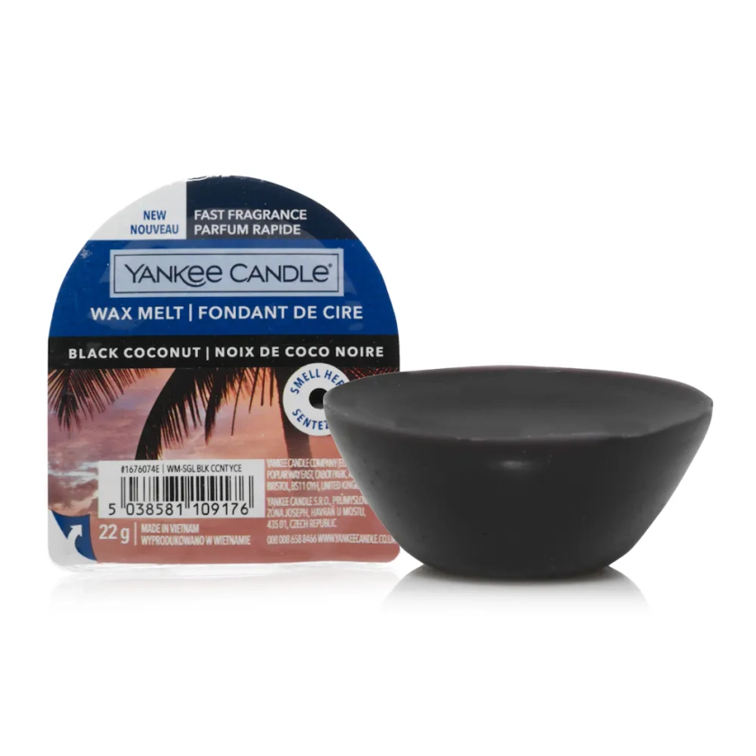 Noix de coco noire Fondant parfumé - Fondants parfumés | Yankee Candle