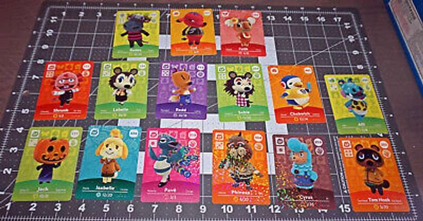 Animal Crossing Nintendo Amiibo Cards Series 1-5 Lot #5 | eBay
