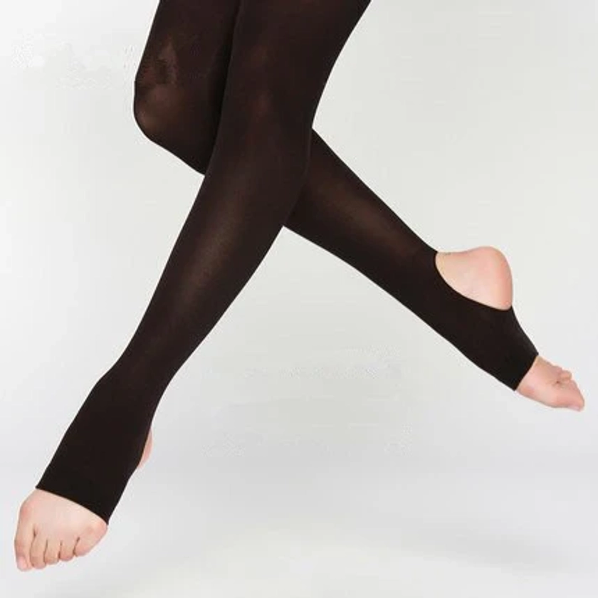 Collant de danse avec ouverture aux pieds (pied étrier)