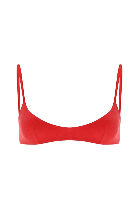 Go Home And Cry Bra In Red by Khéla the Label