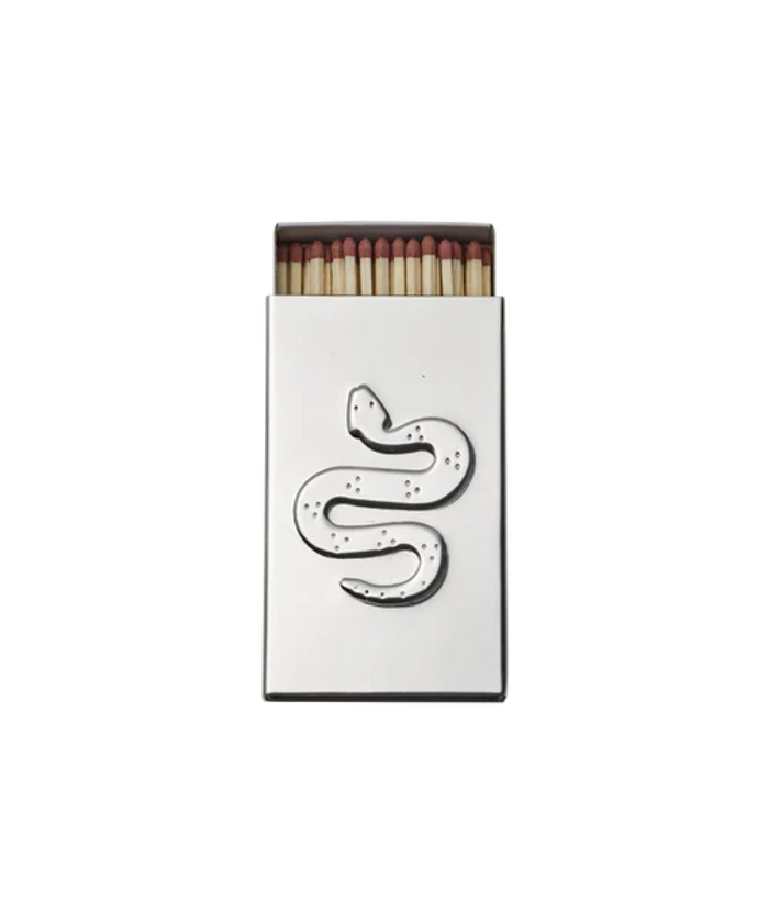 Silver Matchbox Sleeve, Serpent