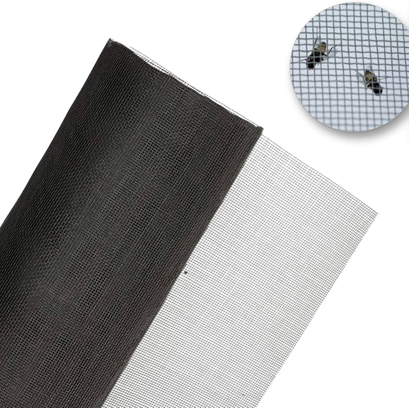 Insect Mesh 1.2 Meter Wide Flame & Water Resistant for Flies, Mosquitoes, Moths & Insects (1 meter): Amazon.co.uk: Garden