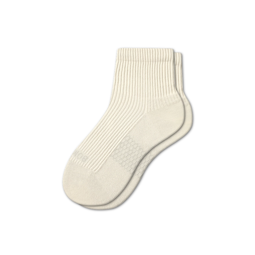 Men's Modern Rib Quarter Socks
