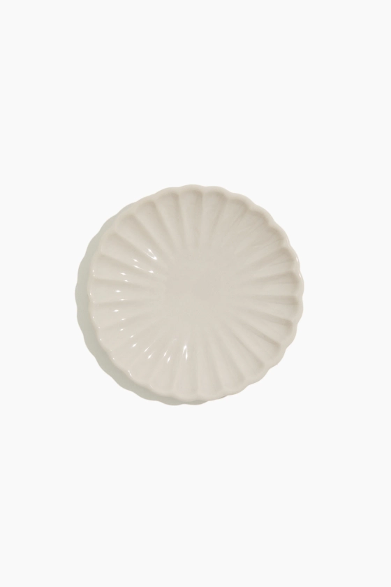 Petit plat en porcelaine - Beige clair - Home All | H&M FR