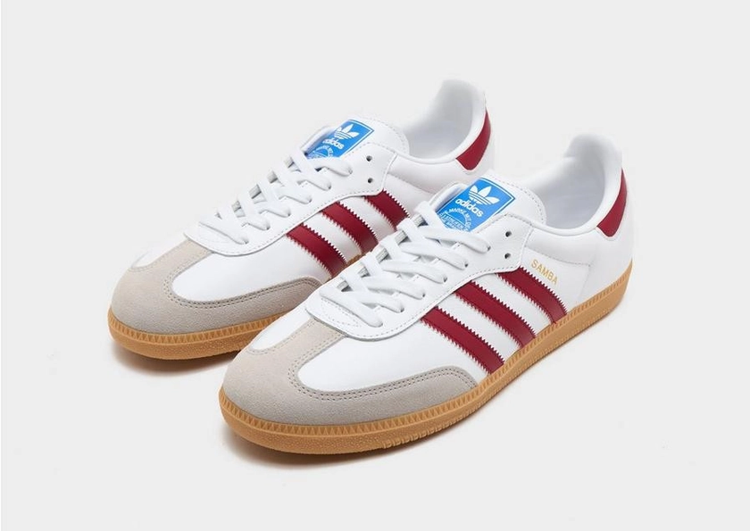 adidas Originals Samba OG Unisex Παπούτσια Λευκά IF3813