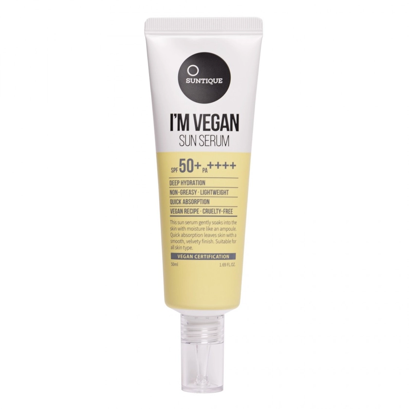 I'm Vegan Sun Serum (SPF50+ PA++++) - Suntique | MiiN Cosmetics