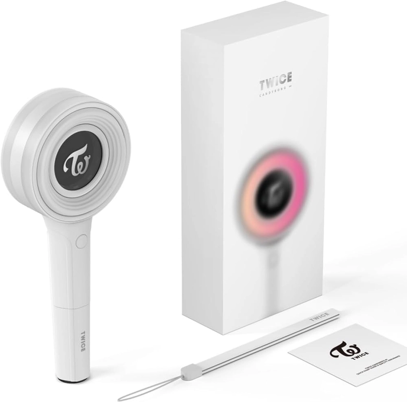 Amazon.com: Twice Candybong Infinity Ver3. Official Lightstick - for Contert (+ Seller's Extra Photocards and Stickers Set) : Musical Instruments