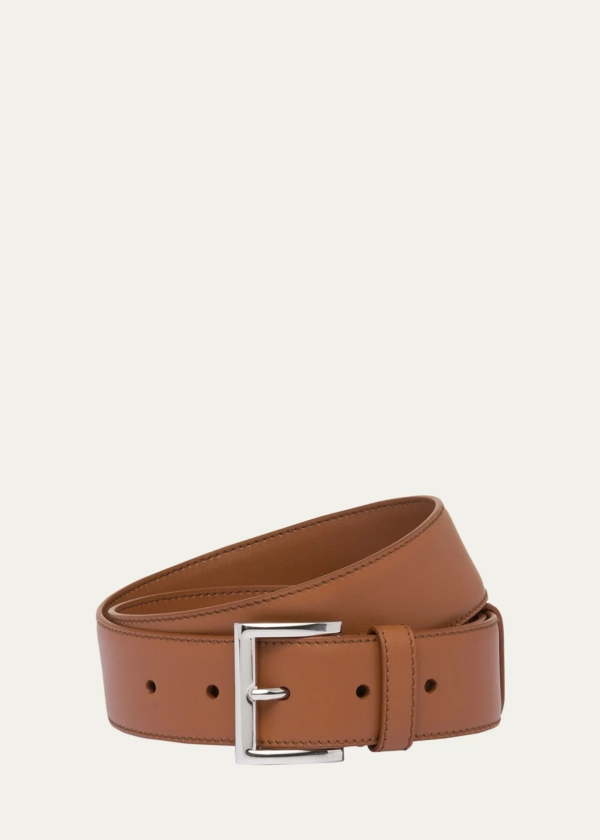 City Calf Leather Belt