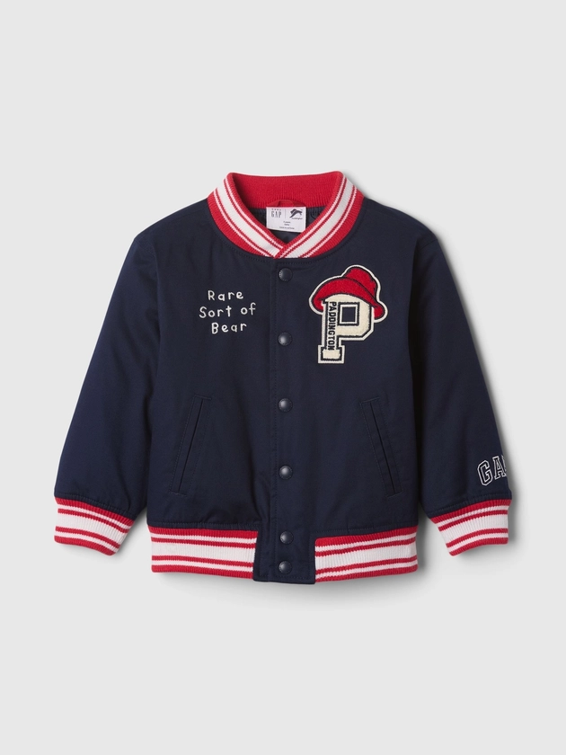 Buy Navy Blue Paddington Varsity Jacket (6mths-5yrs) from the Gap online shop.