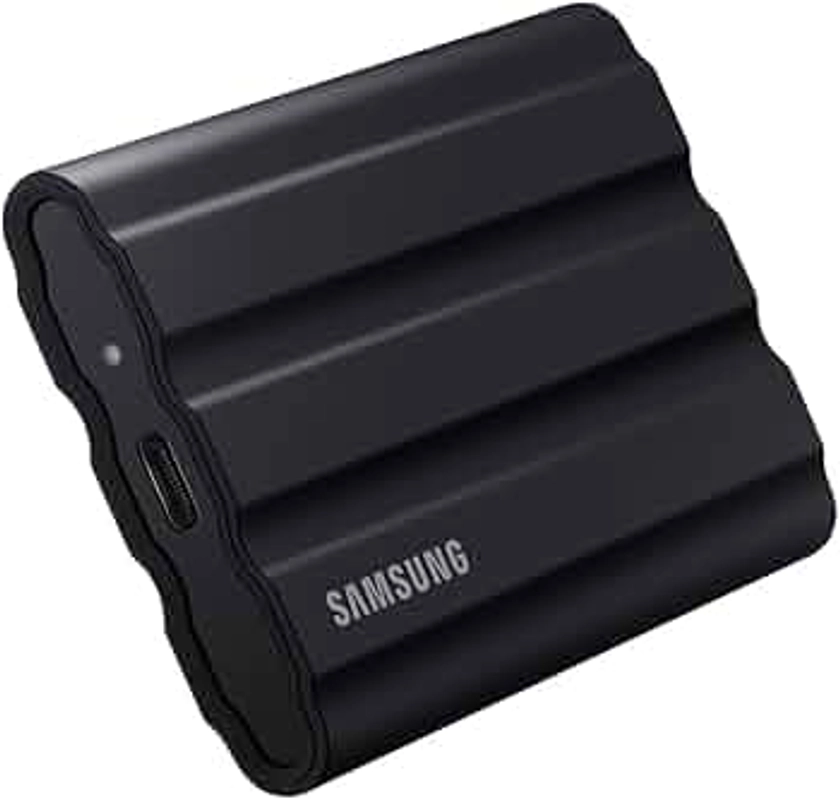 Samsung Memorie T7 Shield MU-PE1T0S SSD Esterno Portatile da 1 T, USB 3.2 Gen 2, 10 Gbps, Nero