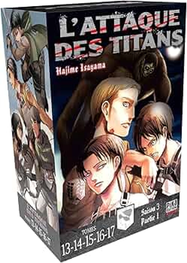 L'Attaque des Titans Coffret T13 à T17: Coffret 5 tomes