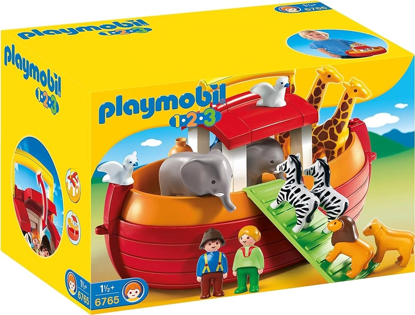 Playmobil - Arche de Noé Transportable - 6765 Taille Unique Multicolore : Amazon.fr: Jeux et Jouets
