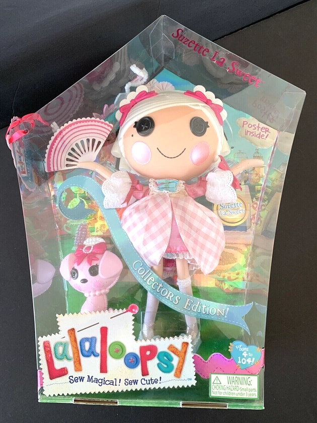 Suzette La Sweet Lalaloopsy Full Size Regular 12”Doll Collector’s Edition NEW