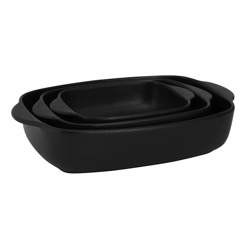 Stoneware Oven Dishes Set 3 Piece Matte | ProCook