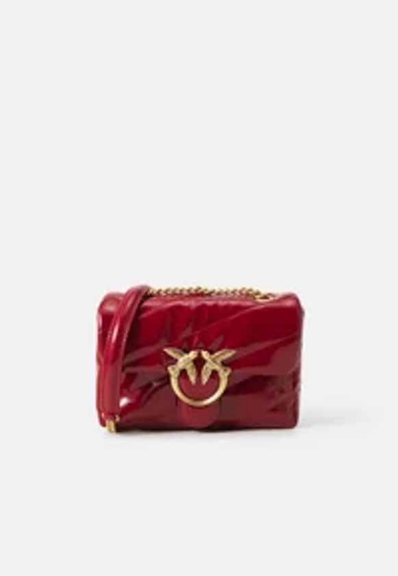 LOVE PUFF BABY - Sac bandoulière - rosso/antique gold