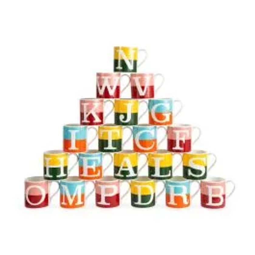 Heals Alphabet Mug