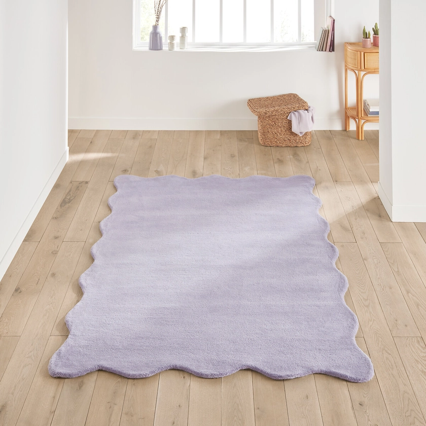 Tapis écailles en laine, Scalero