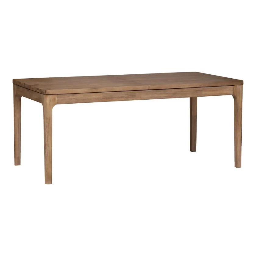 Table extensible Sabor - L 180/260 x 90 x H 76 cm - Marron - ATMOSPHERA