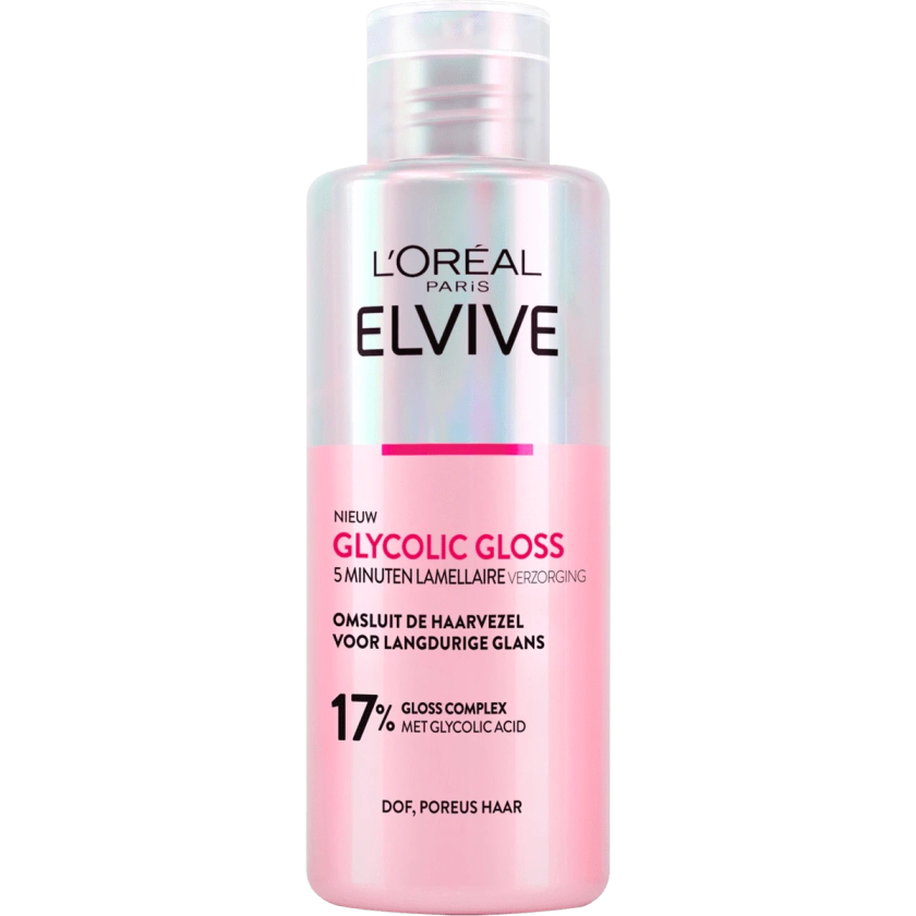 L'Oréal Paris Elvive Glycolic Gloss 5 Minuten Lamellaire Verzorging 200 ML