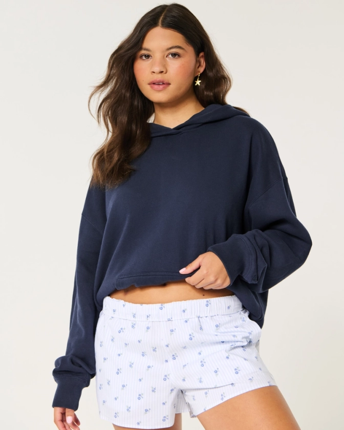 Hollister Feel Good Fleece Oversized Hoodie