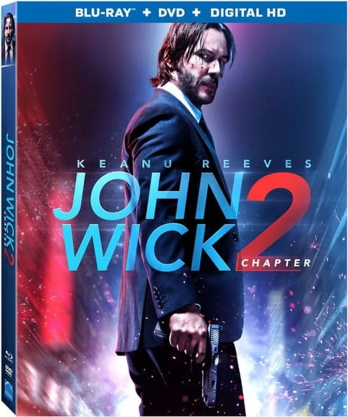 John Wick: Chapter 2 (Blu-ray + DVD + Digital HD)