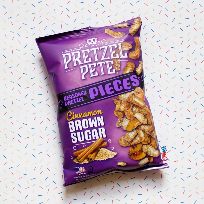 PRETZEL PETE CINNAMON BROWN SUGAR PRETZEL PIECES (USA)