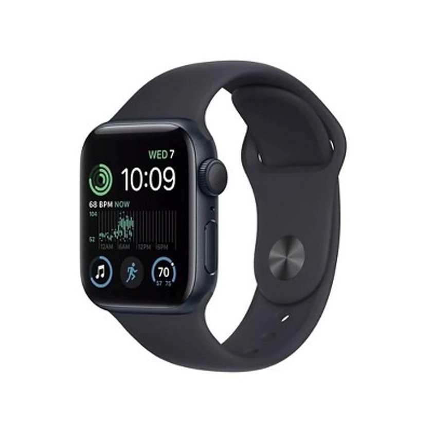 Refurbished Apple Watch SE GPS 40mm Midnight Aluminum Case with Midnight - Target Certified Refurbished