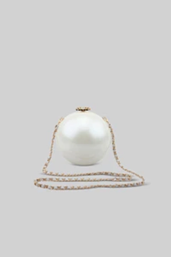 Elegant Bag Globe - White