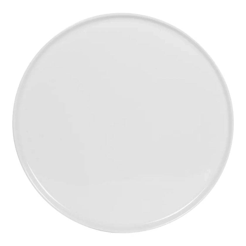Plat à tarte 32 cm - Blanc Rond Porcelaine Table Passion | METRO