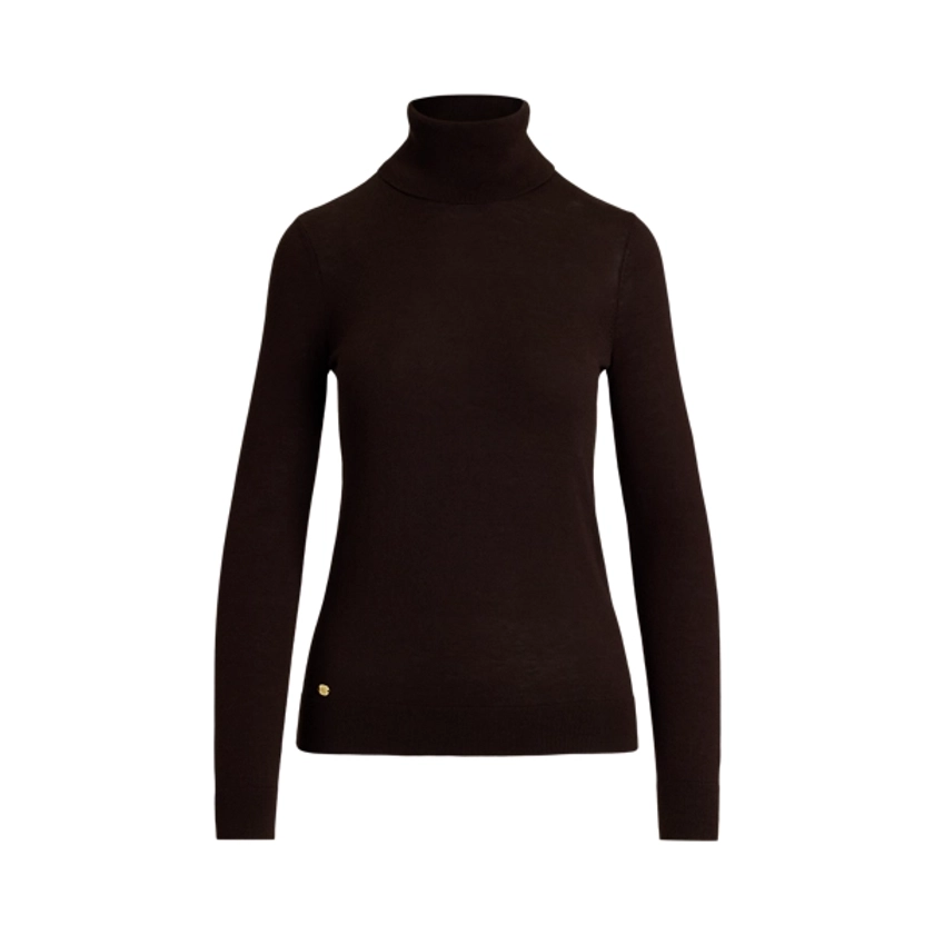 Silk-Blend Roll Neck Jumper for Women | Ralph Lauren® UK