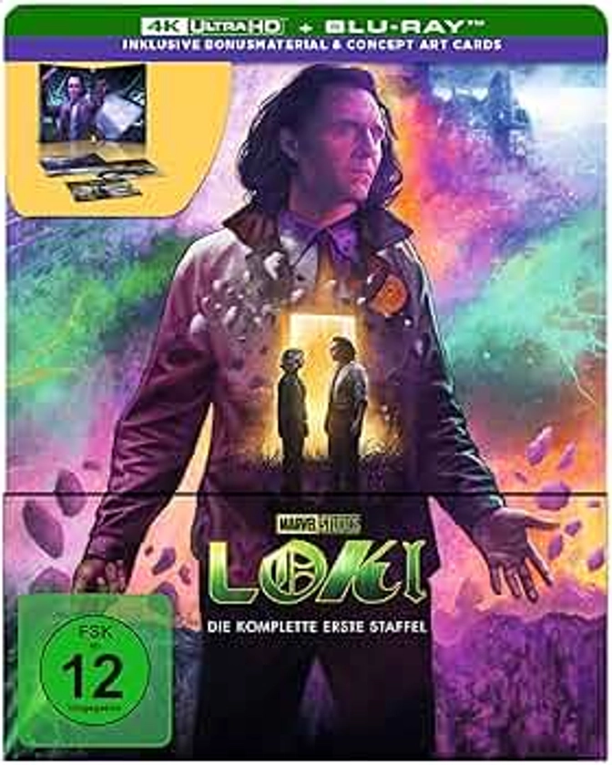 Loki-Staffel 1 Uhd BD (Lim. Steelbook) [Blu-Ray] [Import]