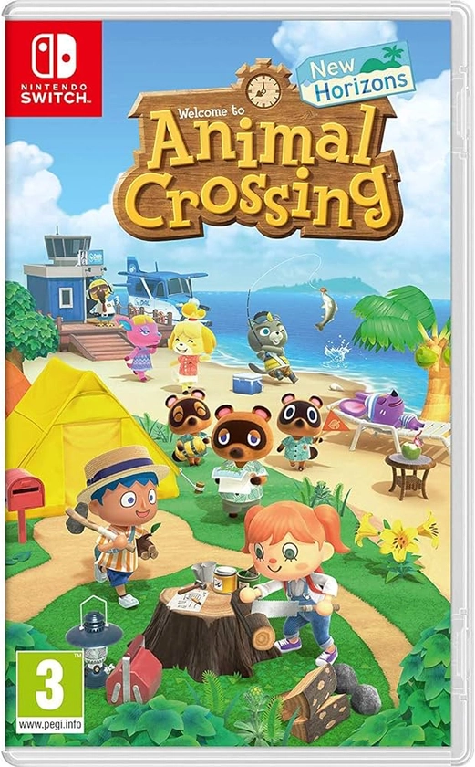 Animal Crossing: New Horizons - Videogioco Nintendo - Ed. Italiana - Versione su scheda