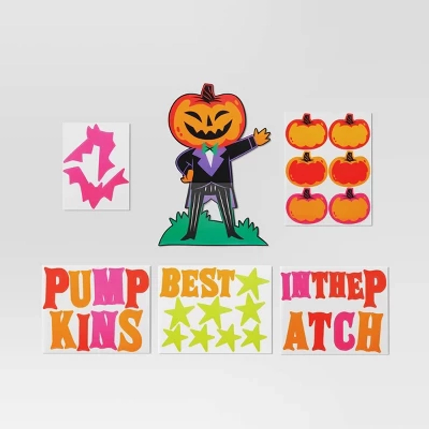 13pk Halloween Door Decor Kit Pumpkin Patch - Hyde & EEK! Boutique™