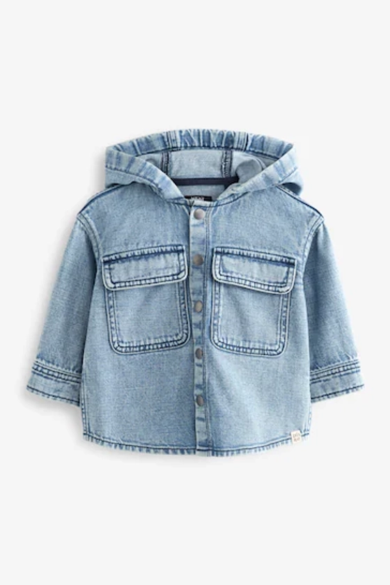 Buy Blue Denim Shacket (3mths-7yrs) from the Next UK online shop