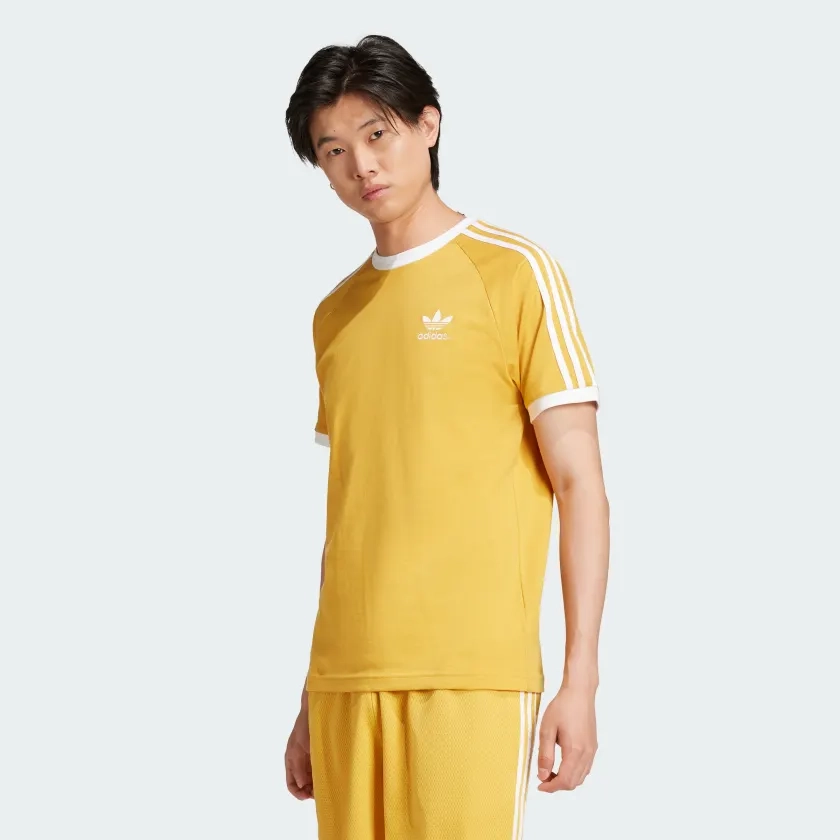 T-shirt 3 bandes Adicolor Classics - Jaune adidas | adidas France