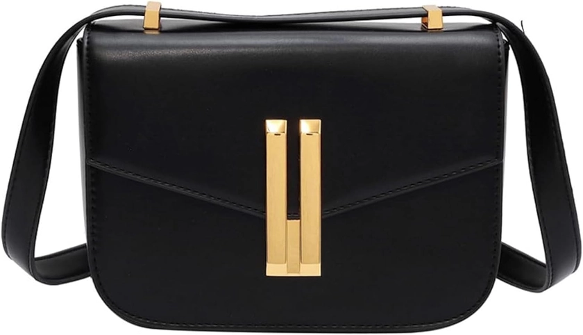 TYATVS Small Crossbody Bags for Women Shoulder Bags Trendy Shoulder Purse Satchel Handbag (black): Handbags: Amazon.com