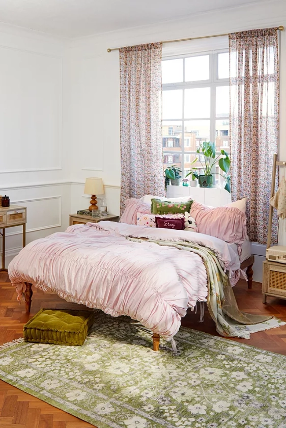 Ensemble de Couette Rose Pincé