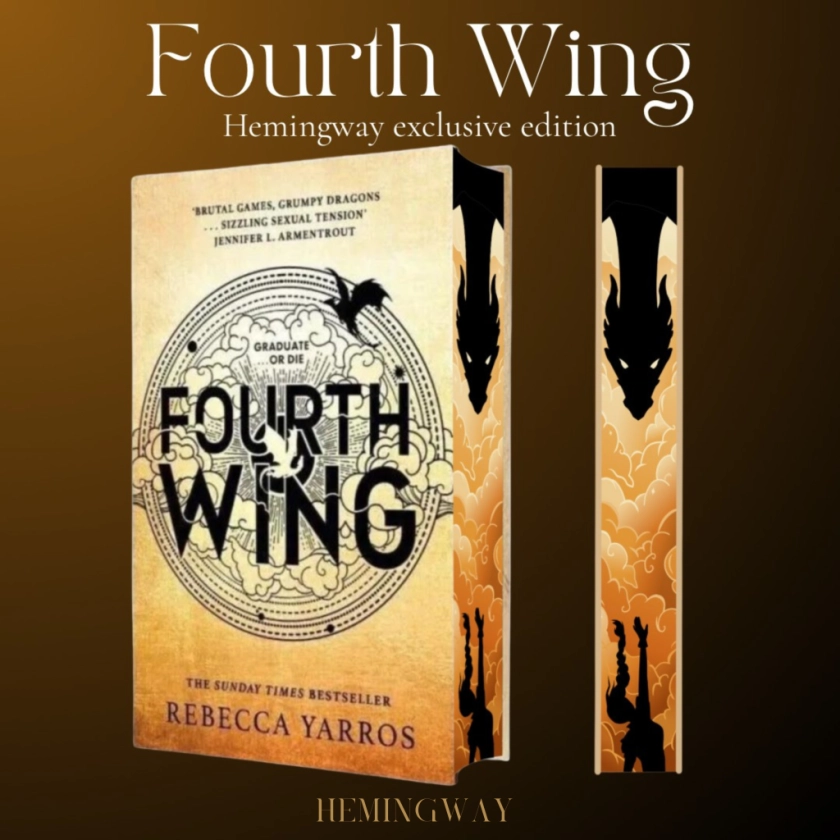 Fourth Wing - Hemingway exclusive edition - Hemingway Books