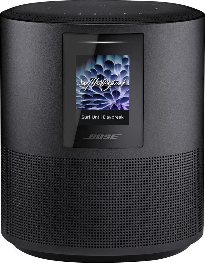 Bose Smart Speaker 500 Wireless All-In-One Smart Speaker Triple Black BOSE HOME SPEAKER 500 BLACK - Best Buy