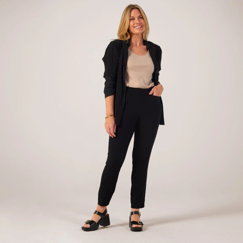 WynneLayers Flatter Fit Ankle Trousers - QVC UK