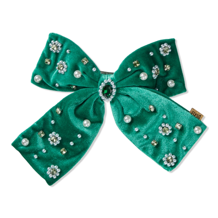 Wicked Emerald City Embellished Bow