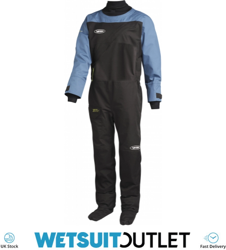 Muta Drysuit 2024 Yak Santiam Kayak 6586 - Blu / Nera - Mute Stagne - Mute Stagne