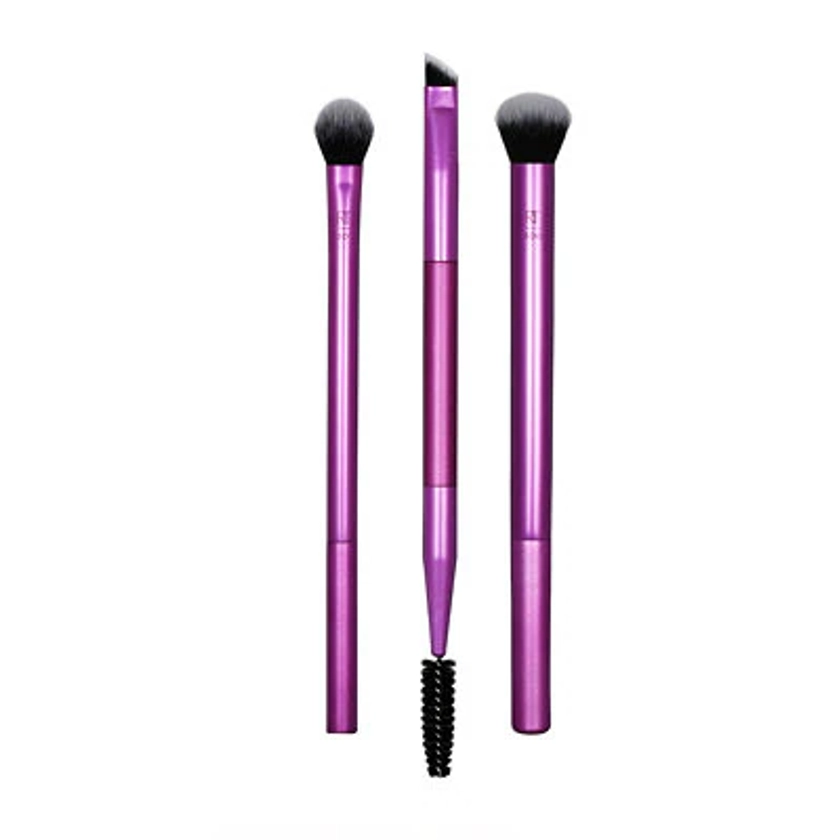 Real Techniques Eye Shade & Blend Brush Duo + BONUS Dual Ended Brow Brush