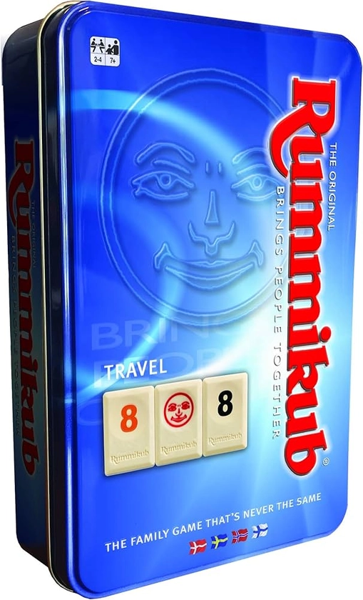 Rummikub édition Voyage, Jeu de société de réflexion, Version française