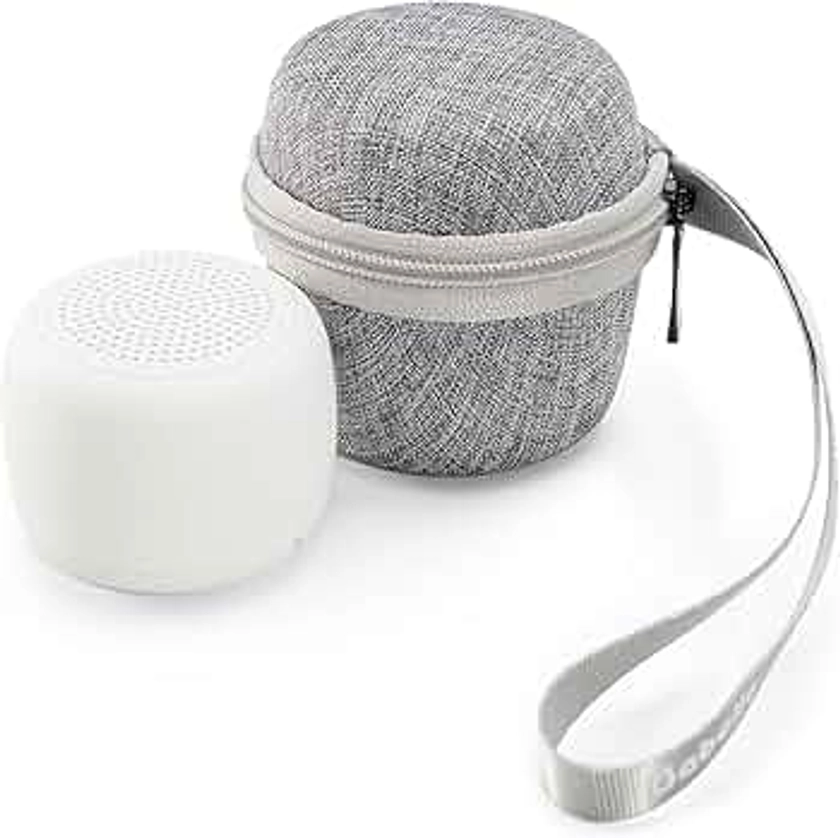 Babelio Portable White Noise Machine + Travel Case in Grey, for Adults Kids Baby