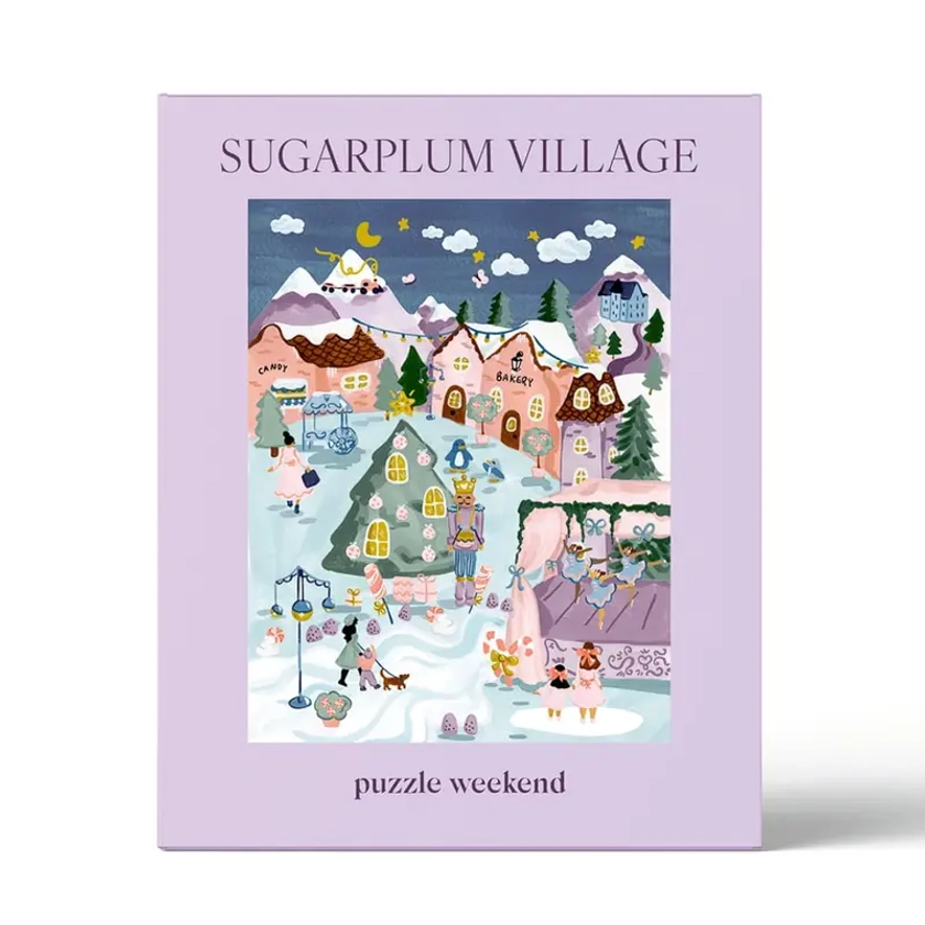 Puzzle Sugarplum Village - Puzzle Weekend - 1000 pièces