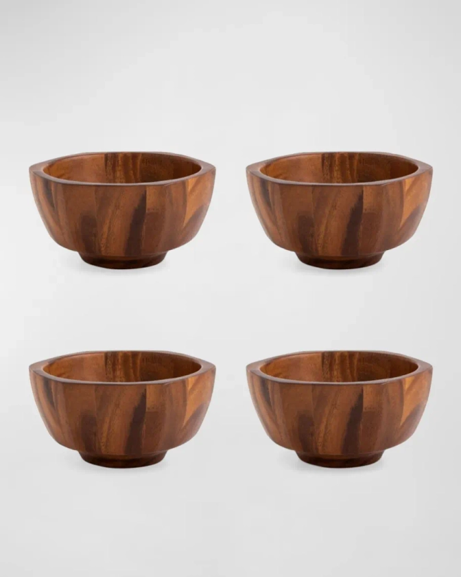 Nambe Rivet Individual Salad Bowl - Set Of 4