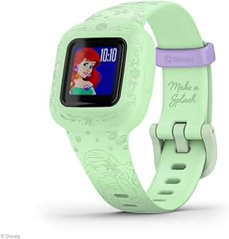 Garmin vivofit jr. 3, Fitness Tracker for Kids, Swim-Friendly, Up To 1-year Battery Life, Disney The Little Mermaid