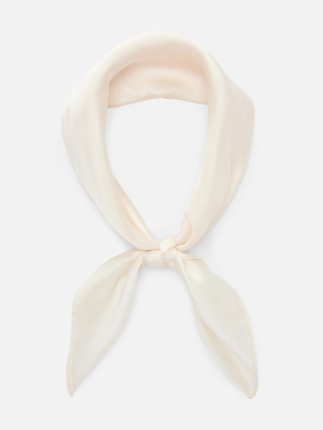 Foulard classique en satin